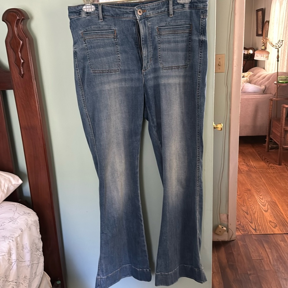 Jjill high rise flare jeans